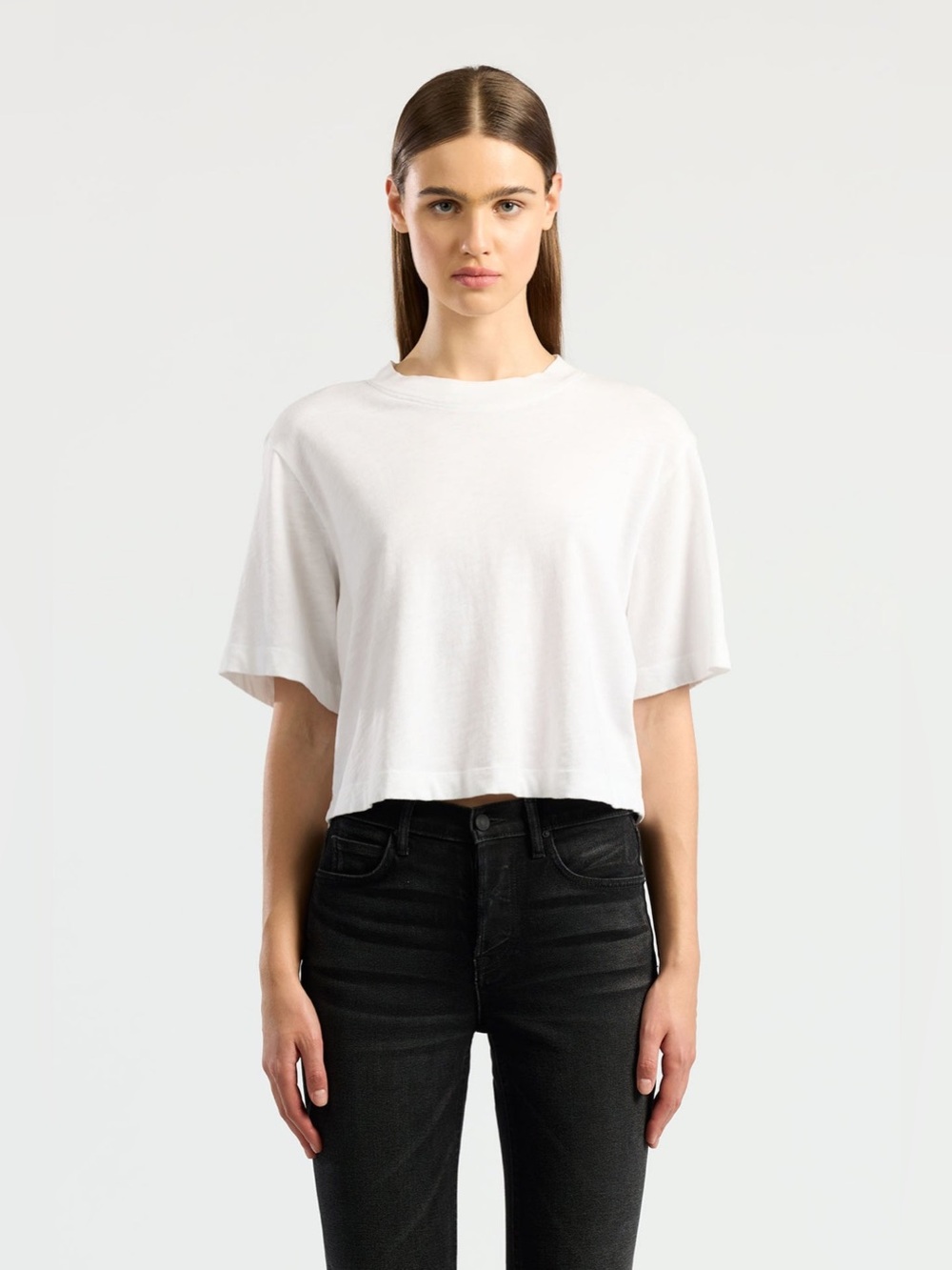 Cotton Citizen Tokyo Crop Tee in Green